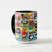 Chibi Justice League Compilation Pattern Mok (Voorkant links)