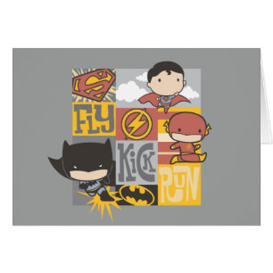 Chibi Justice League   Fly, Kick, Run