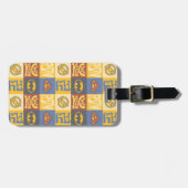 Chibi Justice League | Fly, Kick, Run Bagagelabel (Voorkant horizontaal)