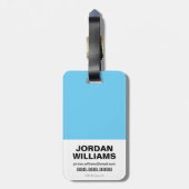 Chibi Justice League Group Bagagelabel (Achterkant verticaal)