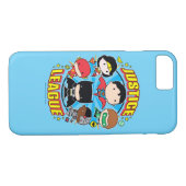 Chibi Justice League Group Case-Mate iPhone Case (Achterkant (Horizontaal))