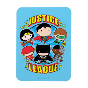 Chibi Justice League Group Magneet