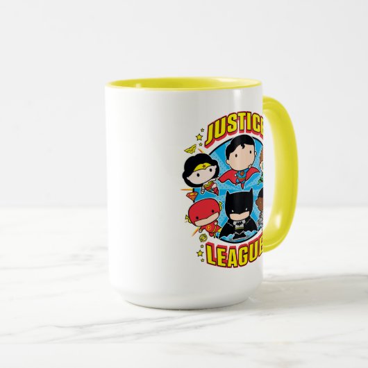 Chibi Justice League Group Mok (Voorkant rechts)