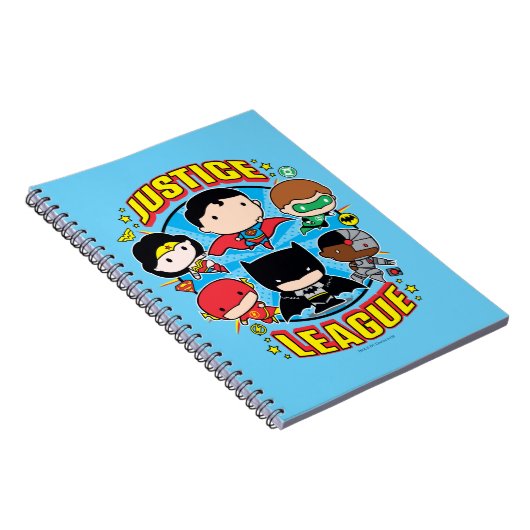 Chibi Justice League Group Notitieboek (Rechterzijde)