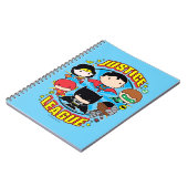 Chibi Justice League Group Notitieboek (Linkerzijde)