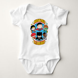 Chibi Justice League Group Romper