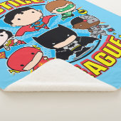 Chibi Justice League Group Sherpa Deken (3/4)