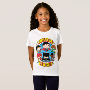 Chibi Justice League Group T-shirt