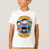 Chibi Justice League Group T-shirt (Voorkant)