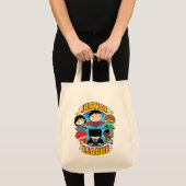 Chibi Justice League Group Tote Bag (Voorkant (product))