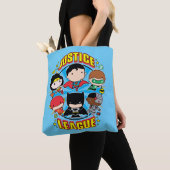 Chibi Justice League Group Tote Bag (Dichtbij)