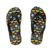 Chibi Justice League Logo Pattern Kinder Teenslippers (Voetbed)