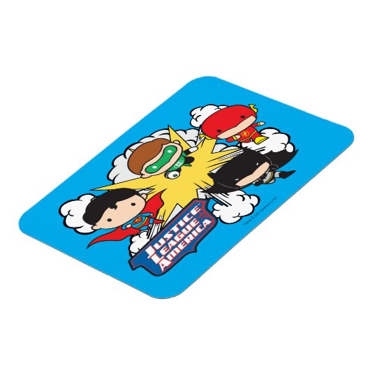 Chibi Justice League of America Explosion Magneet (Linkerzijde)