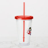 Chibi Justice League of America Stars Acryl Drinkbeker (Rechts)