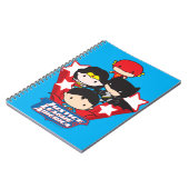Chibi Justice League of America Stars Notitieboek (Linkerzijde)