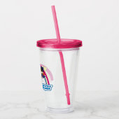 Chibi Justice League Rainbow 2 Acryl Drinkbeker (Links)