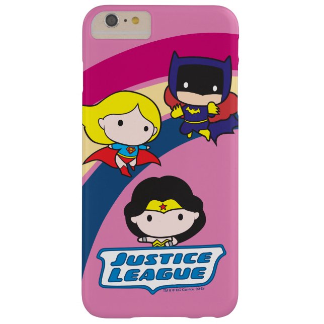 Chibi Justice League Rainbow Case-Mate iPhone Case (Achterkant)