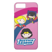 Chibi Justice League Rainbow Case-Mate iPhone Case (Achterkant)