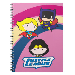 Chibi Justice League Rainbow Notitieboek