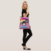 Chibi Justice League Rainbow Tote Bag (Op model)