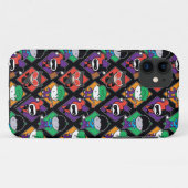 Chibi Justice League Villain Pattern Case-Mate iPhone Case (Achterkant (horizontaal))