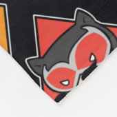 Chibi Justice League Villain Pattern Fleece Deken (Hoek)