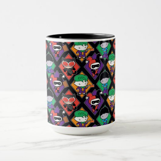 Chibi Justice League Villain Pattern Mok (Midden)