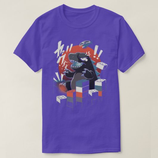 Chibi Kaiju pijn T-shirt (Design voorkant)