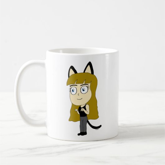 chibi katgirl koffiemok (Links)