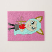 chibi katgirl legpuzzel (Horizontaal)