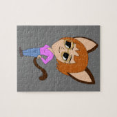 chibi katgirl legpuzzel (Horizontaal)