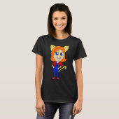 chibi katgirl   t-shirt (Voorkant volledig)