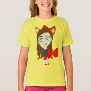 chibi katgirl t-shirt