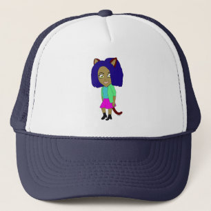 chibi katgirl trucker pet