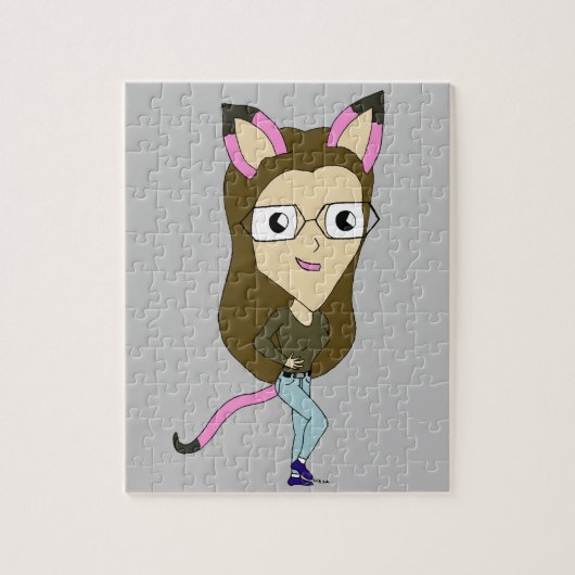 chibi katmeid legpuzzel (Verticaal)