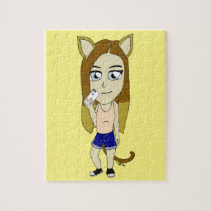 Chibi Katmeid Legpuzzel