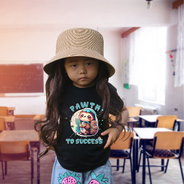 Chibi Kawaii Sloth Naam School Jaar op Terug T-shirt