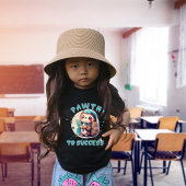 Chibi Kawaii Sloth Naam School Jaar op Terug T-shirt