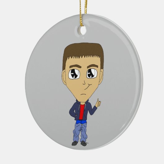 chibi keramisch ornament (Links)