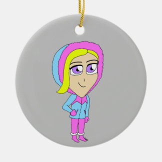 chibi keramisch ornament