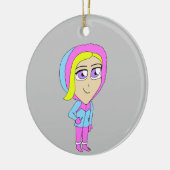 chibi keramisch ornament (Links)