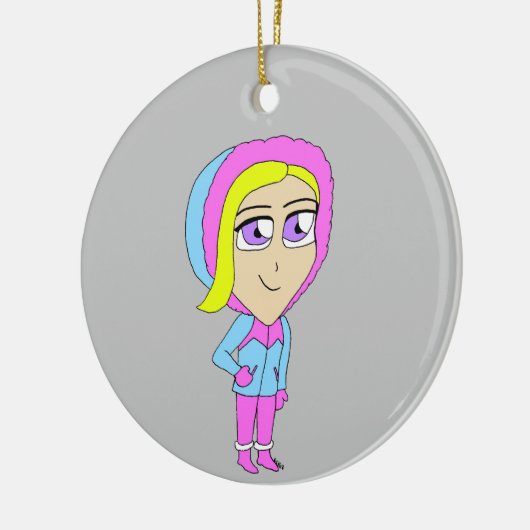 chibi keramisch ornament (Links)