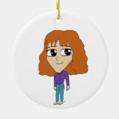 chibi keramisch ornament (Achterkant)