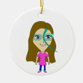 chibi keramisch ornament (Voorkant)