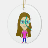 chibi keramisch ornament (Links)