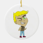 chibi keramisch ornament (Achterkant)