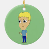 chibi keramisch ornament (Achterkant)