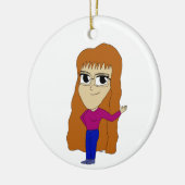 chibi keramisch ornament (Links)