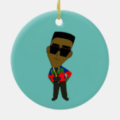 chibi keramisch ornament (Achterkant)