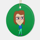 chibi keramisch ornament (Links)